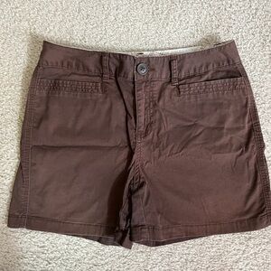 Brown shorts, size 4 women’s